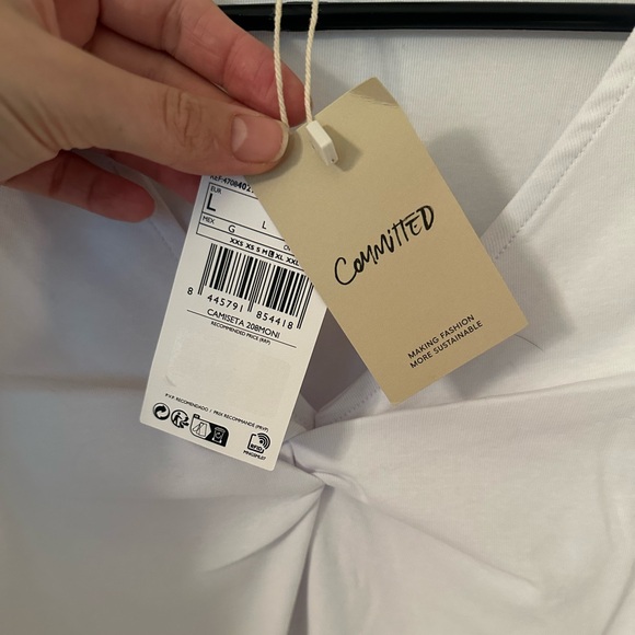 Knot detail white tshirt from Mango - Picture 7 of 7